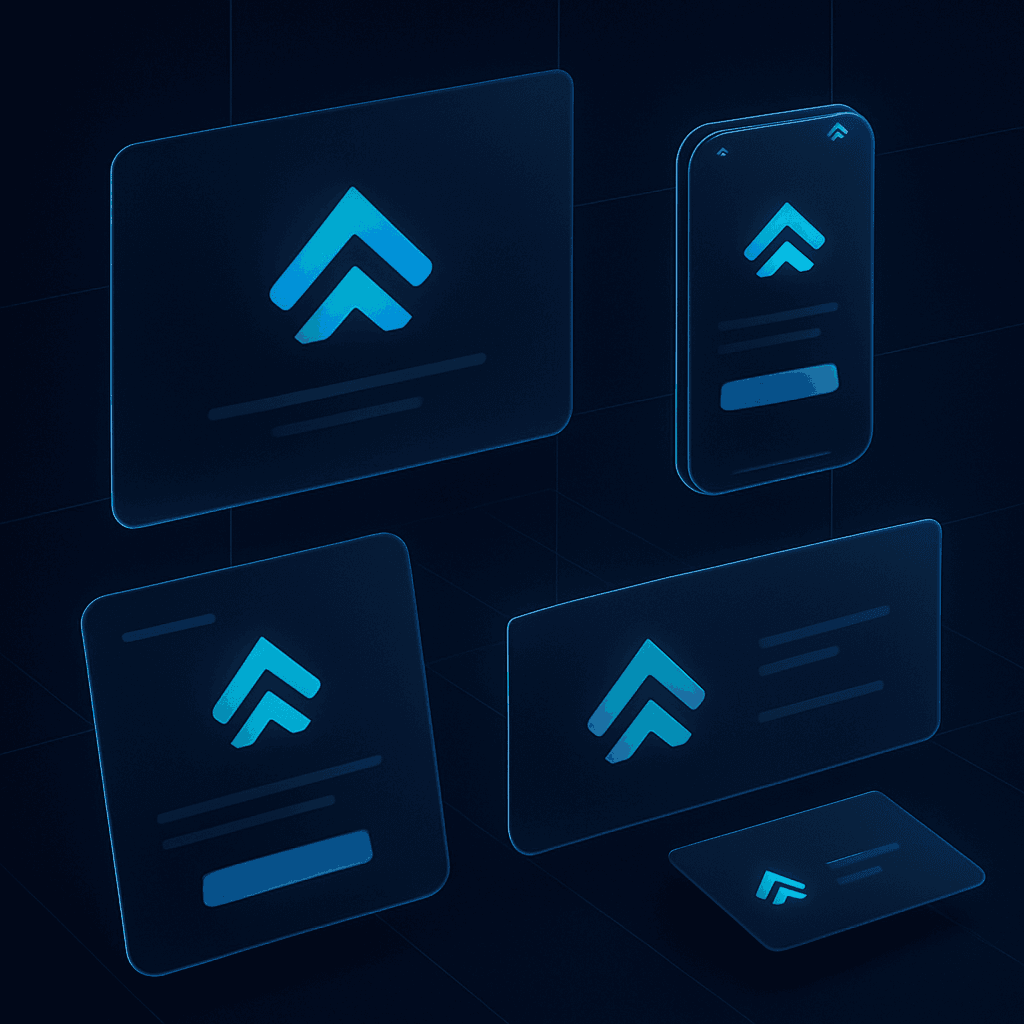 One brand applied across website, app, email and card
