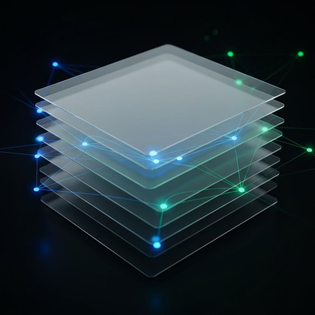 Layered translucent multi-tenant architecture render