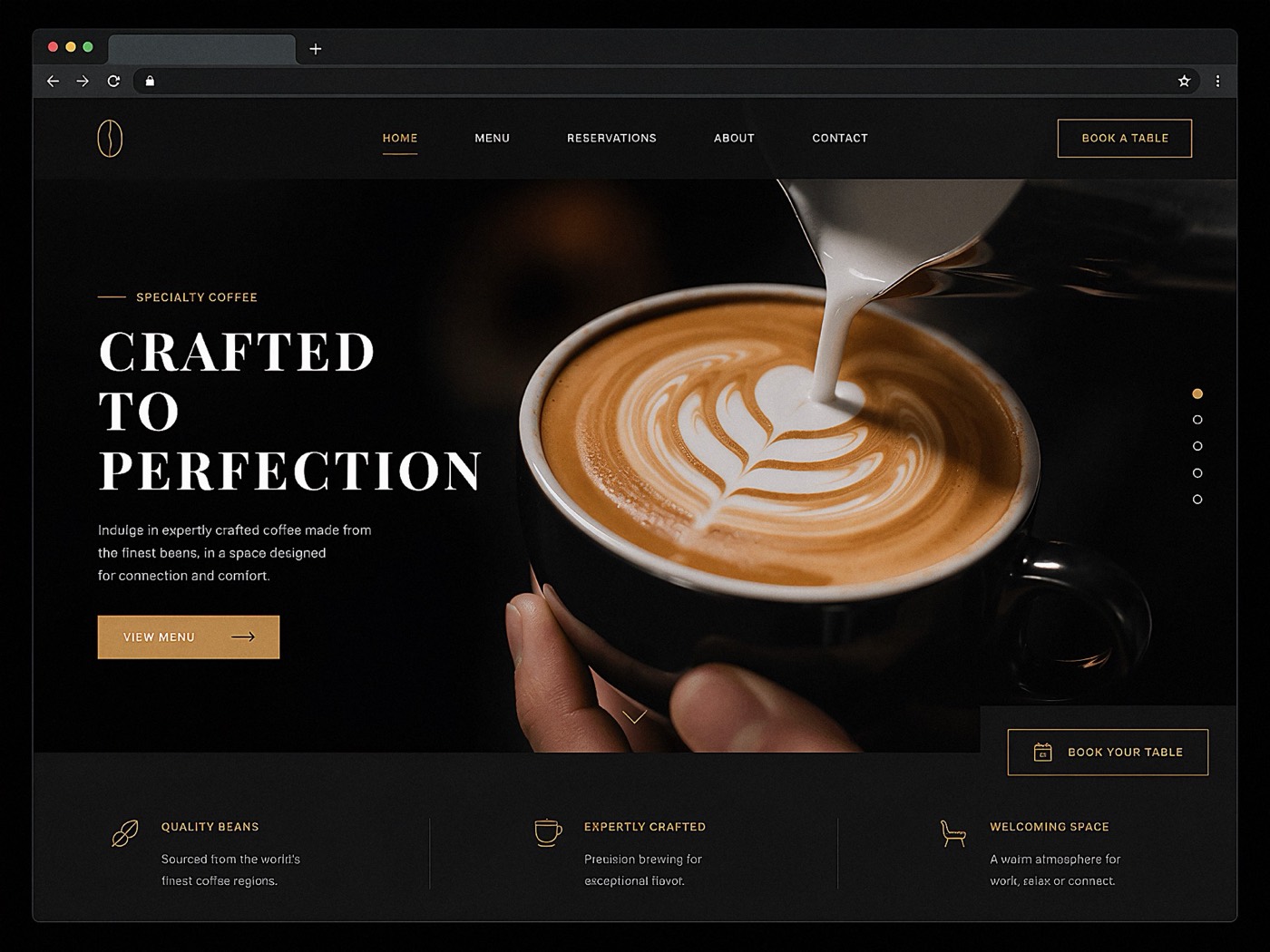 A premium custom-coded website by Oxwyn